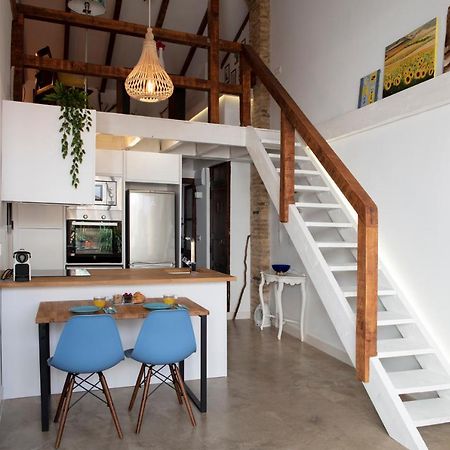 ולנסיה Florit Flats - Charming Apartment With Interior Terrace In Cabanyal Near The Beach מראה חיצוני תמונה