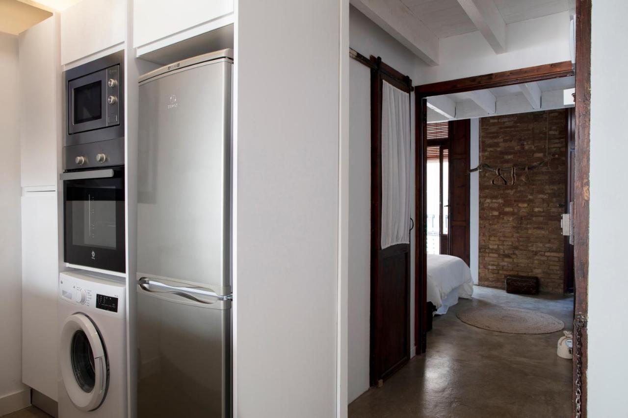 ולנסיה Florit Flats - Charming Apartment With Interior Terrace In Cabanyal Near The Beach מראה חיצוני תמונה