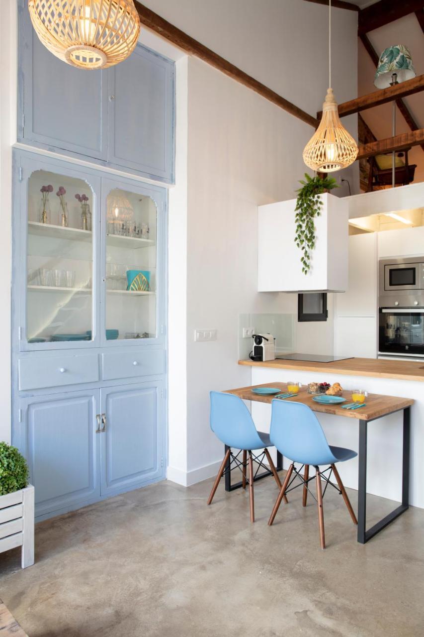 ולנסיה Florit Flats - Charming Apartment With Interior Terrace In Cabanyal Near The Beach מראה חיצוני תמונה