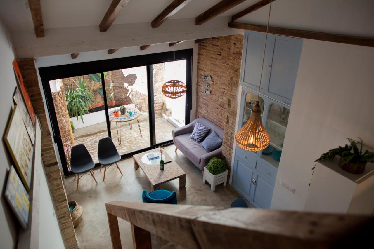 ולנסיה Florit Flats - Charming Apartment With Interior Terrace In Cabanyal Near The Beach מראה חיצוני תמונה
